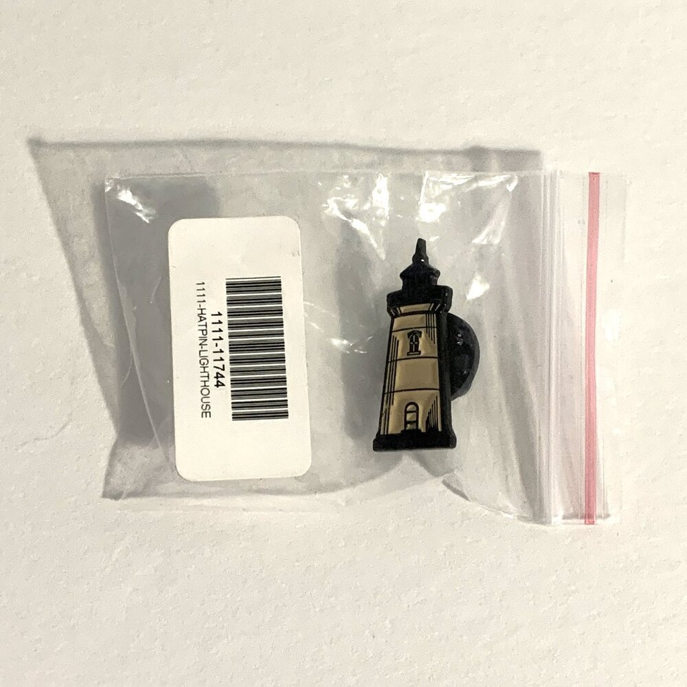 Boston Scally Co. The Lighthouse Cap Hat Pin Rubber Backed Enamel